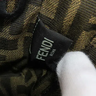 Pre-owned Fendi Brown Canvas Shoulder Bag ()