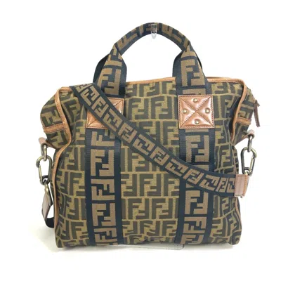 Pre-owned Fendi Brown Leather Tote Bag ()