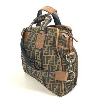 Pre-owned Fendi Brown Leather Tote Bag ()