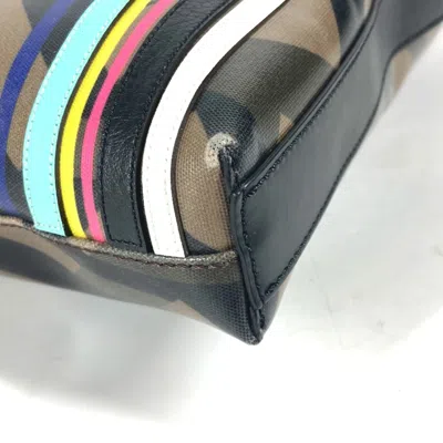 Pre-owned Fendi Brown Multi-color Pvc Shoulder Bag () In Brown, Multi-color