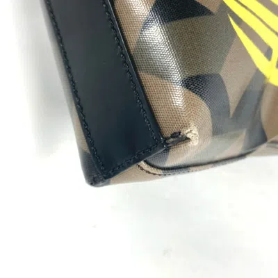Pre-owned Fendi Brown Multi-color Pvc Shoulder Bag () In Brown, Multi-color