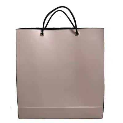 Pre-owned Fendi Pink Leather Tote Bag ()