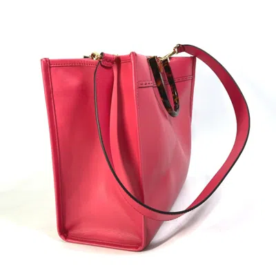 Pre-owned Fendi Pink Leather Tote Bag ()
