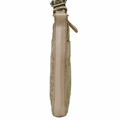 Pre-owned Fendi Selleria Pink Canvas Shoulder Bag ()