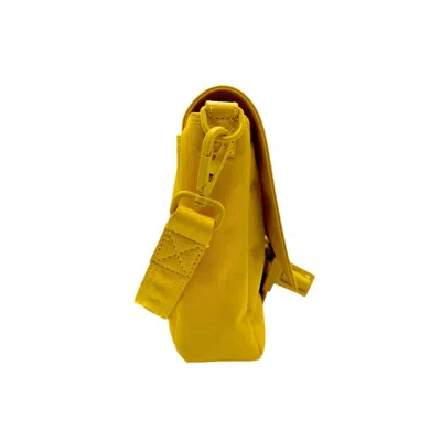 Pre-owned Fendi Yellow Nylon Shoulder Bag ()
