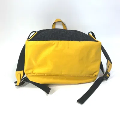 Pre-owned Fendi Yellow Other Backpack ()