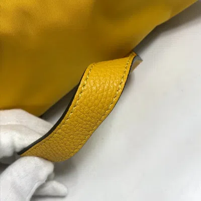 Pre-owned Fendi Yellow Other Backpack ()