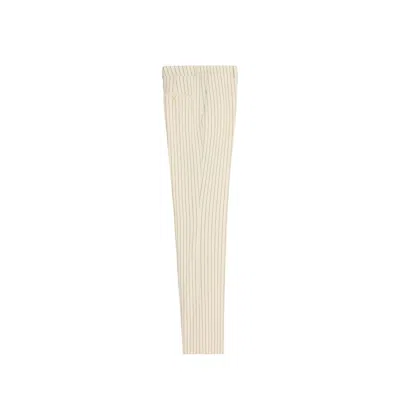 Celine Wool Striped Pants With Flared Legs And Classic Fit