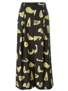 OPENING CEREMONY abstract print wide trousers,HANDWASH