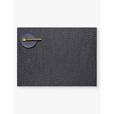 Chilewich Zephyr Moiré Rectangle Woven Placemat In Zephyr