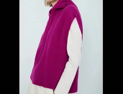 Melissa Nepton Birdie Vest In Sprakling Grape In Multi