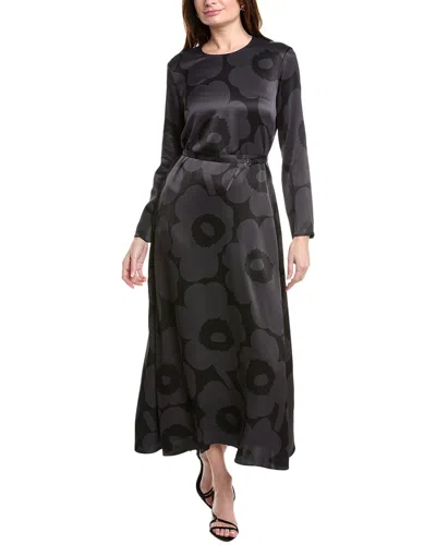 Marimekko Mennyt Shirtdress In Black