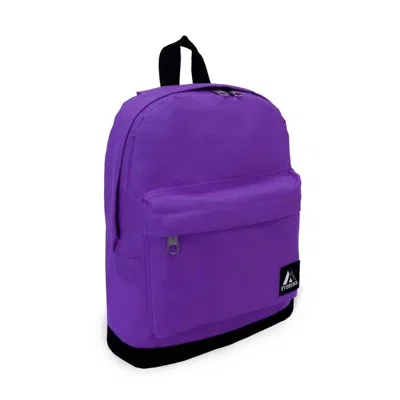 42pops Unisex Compact Backpack In Purple In Purple