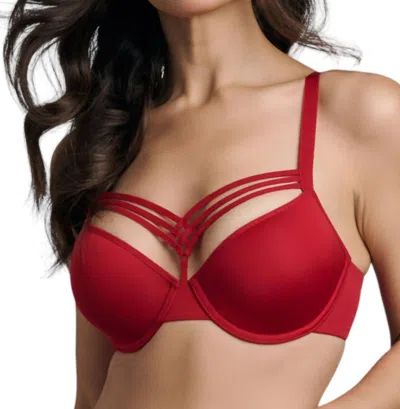 Marlies Dekkers Sale Dame De Paris Padded Push Up Bra In Red In Red