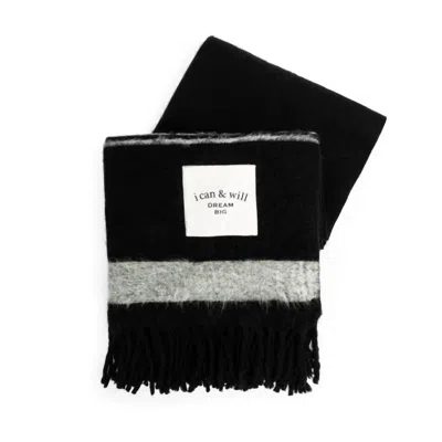 Demdaco Dream Big Blanket In Black