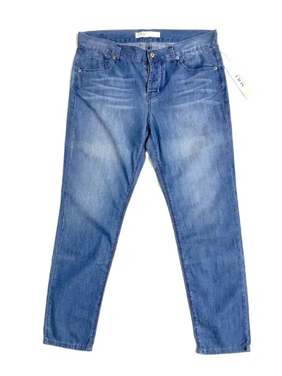 Sold Design Lab Women's Chambray Lightweight Denim Pants In Blue In Blue