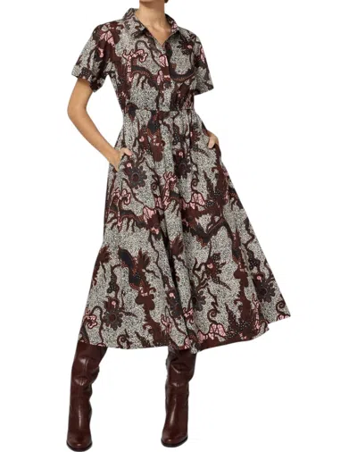 CLEOBELLA JOANNE MIDI DRESS IN CASTELLO PRINT 