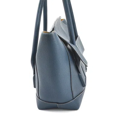 Pre-owned Bottega Veneta Navy Leather Shoulder Bag ()