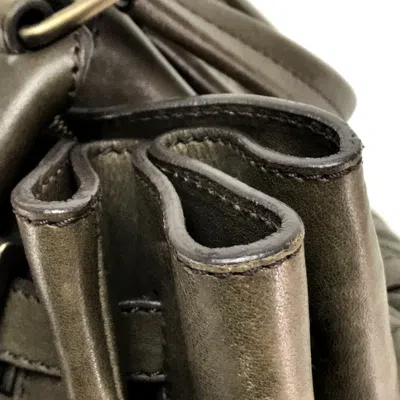 Pre-owned Burberry Brown Leather Tote Bag ()