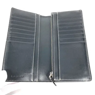 Pre-owned Burberry Brown Other Long Wallet (bi-fold) ()