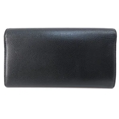 Pre-owned Chanel Black Caviar Leather Coin Purse/coin Case ()