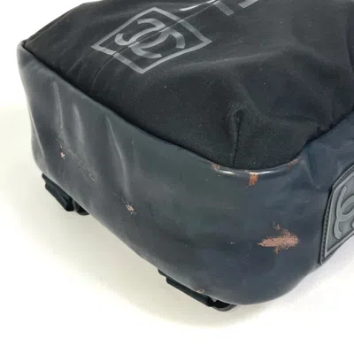Pre-owned Chanel Black Cloth Backpack ()