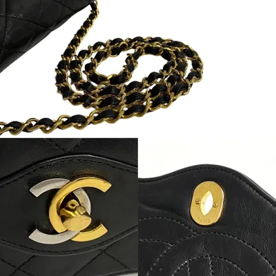 Pre-owned Chanel Black Leather Shoulder Bag ()