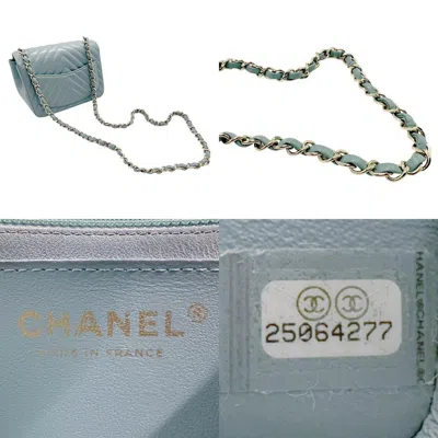 Pre-owned Chanel Blue Shoulder Bag ()