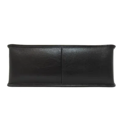 Pre-owned Chanel Matelasse Black Leather Tote Bag ()