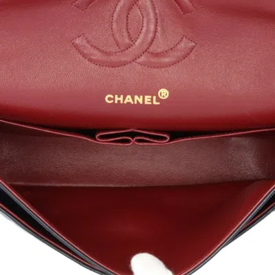Pre-owned Chanel Navy Leather Shoulder Bag ()