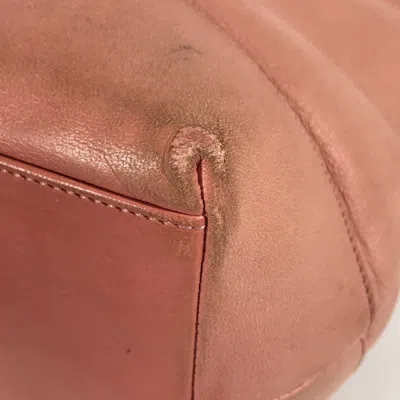 Pre-owned Chanel Pink Leather Shoulder Bag Tote Bag ()