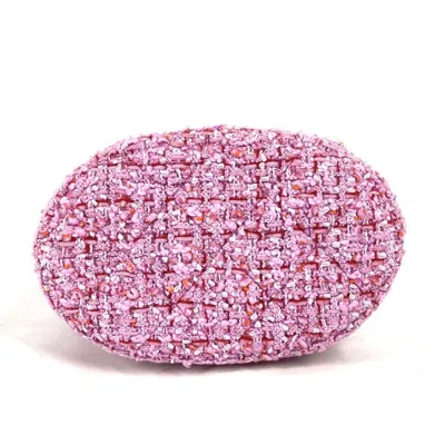Pre-owned Chanel Pink Tweed Shoulder Bag ()