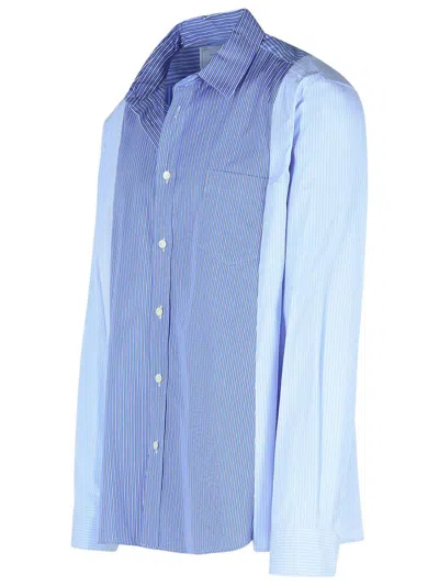 791 Light Blue Cotton Shirt In Blue