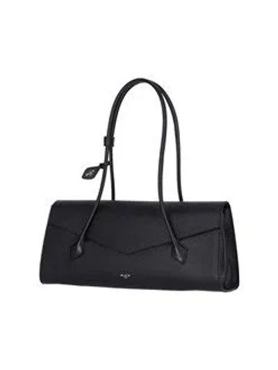 Alaïa Medium Elegant Handbag With Tubular Handles In Black