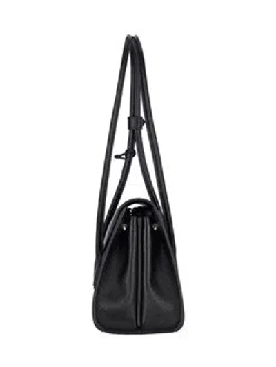 Alaïa Medium Elegant Handbag With Tubular Handles In Black