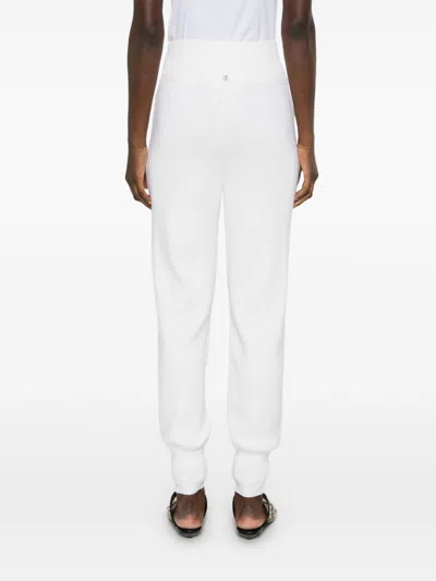 Chloé Wool Knitted Trousers In Multicolor