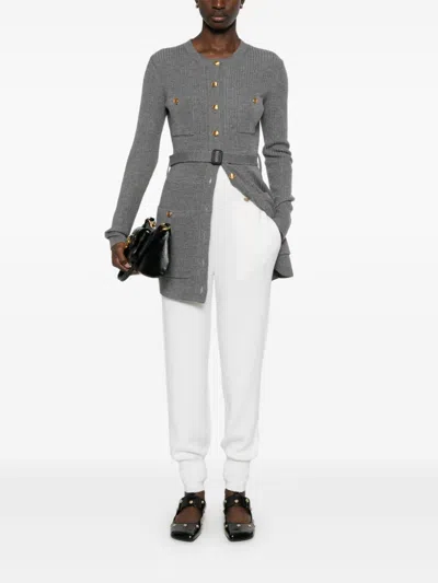 Chloé Wool Knitted Trousers In Multicolor
