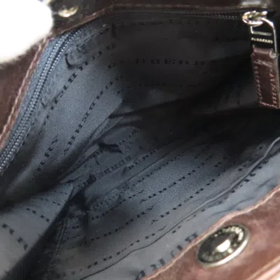 Pre-owned Burberry Beige Canvas Shoulder Bag ()
