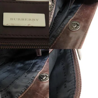 Pre-owned Burberry Beige Canvas Shoulder Bag ()