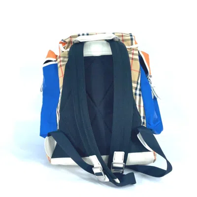 Pre-owned Burberry Beige Leather Backpack ()
