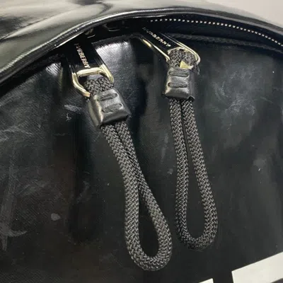 Pre-owned Burberry Black Cloth Backpack ()