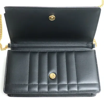 Pre-owned Burberry Black Leather Shoulder Bag ()