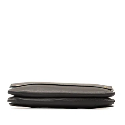 Pre-owned Burberry Black Leather Shoulder Bag ()