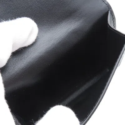 Pre-owned Burberry Black Leather Wallet (bi-fold) ()