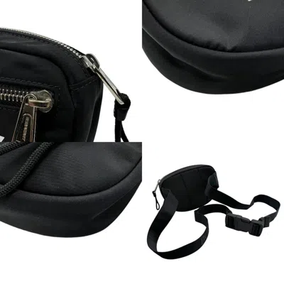 Pre-owned Burberry Black Nylon Fanny Pack Sling Bag ()