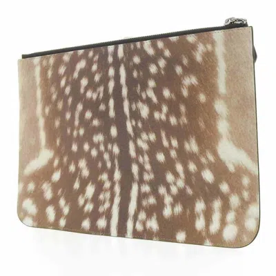 Pre-owned Burberry Brown Leather Clutch Bag ()
