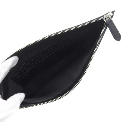 Pre-owned Burberry Brown Leather Clutch Bag ()