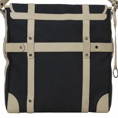 Pre-owned Bvlgari Black Canvas Shoulder Bag ()