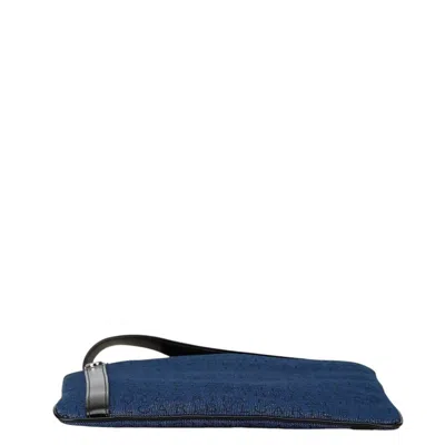 Pre-owned Bvlgari Blue Denim Shoulder Bag ()