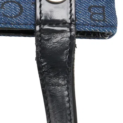 Pre-owned Bvlgari Blue Denim Shoulder Bag ()